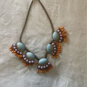Multi color boutique necklace